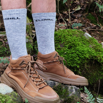 Summer Hiking Bliss with Men's Alpaca Socks